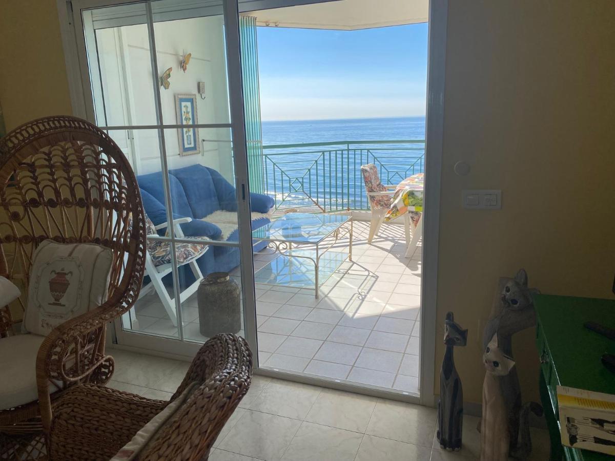 Torrox Costa Beachfront Apartment Exterior foto